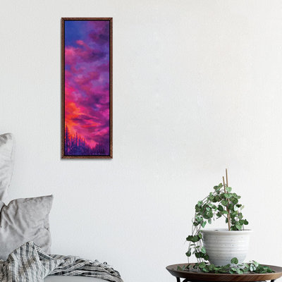 Multi Pines by Andrea Fairservice - Panoramic Painting on Canvas