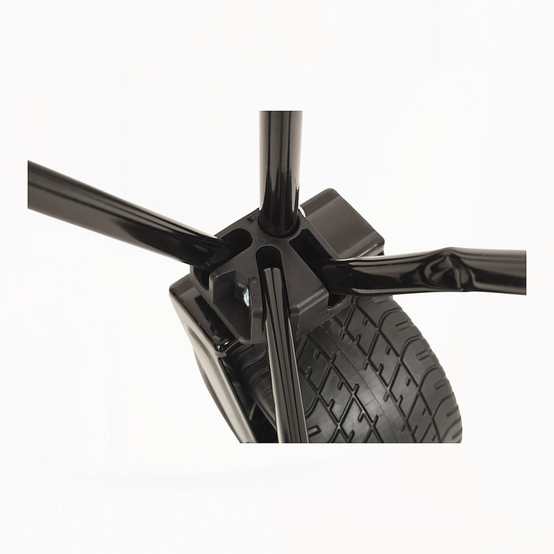 Chariot de jardin pliable pliable et pliable avec de grandes roues tout-terrain