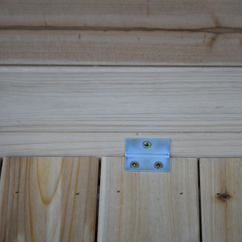 Dahlonega Wood Elevated Planter, Natural