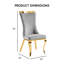 Ensemble de 2 chaises d'appoint rembourrées Monzeratt-611235521