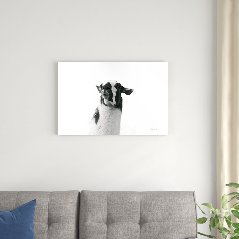 Lama adorable I, H 20 po x l 30 po x P 1,25 po