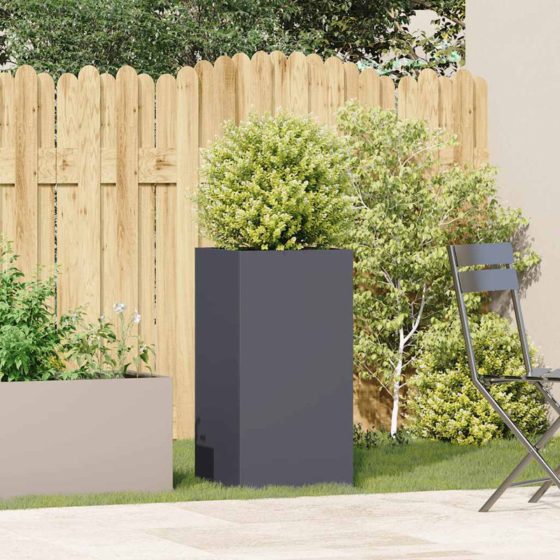 Pot Planter, 80cm H x 40cm W x 40cm D, Anthracite