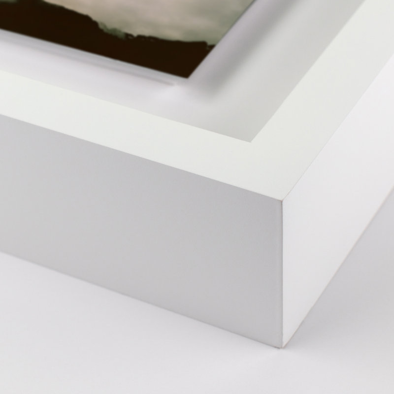 Clouds 5 Print by Riley Ryan, White, 30" H x 40" W x 2.5" D