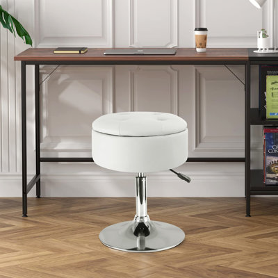 Vanity Stool with Storage by Ivy Bronx