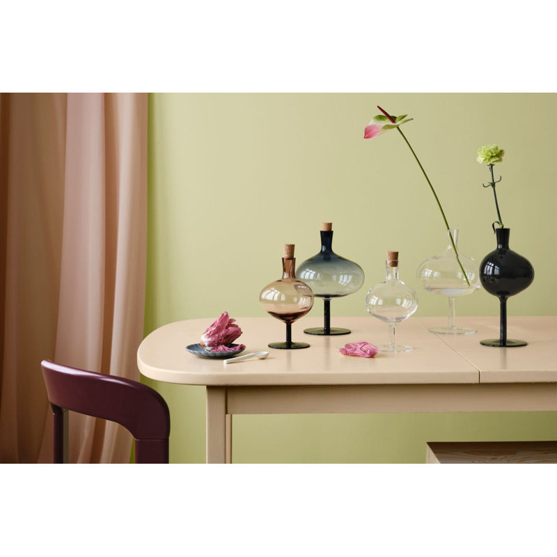 Grande bouteille Bod, H 12,05 po x l 5,06 po x P 5,06 po, Noir