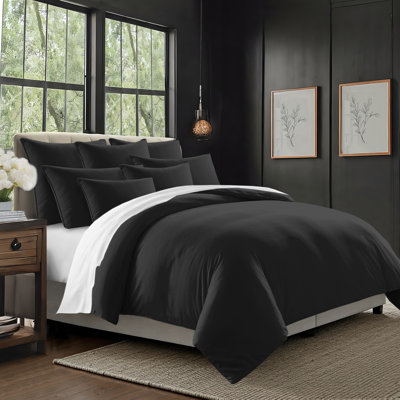 Ensemble d'édredon en coton standard 6 pièces Everleigh