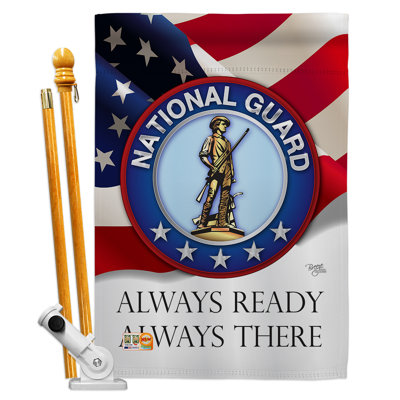 Ensemble de polyester à 2 faces 40 x 28 po Breeze decor Ensemble de drapeaux