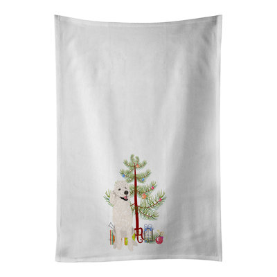 Ensemble de 2 serviettes de cuisine Poodle