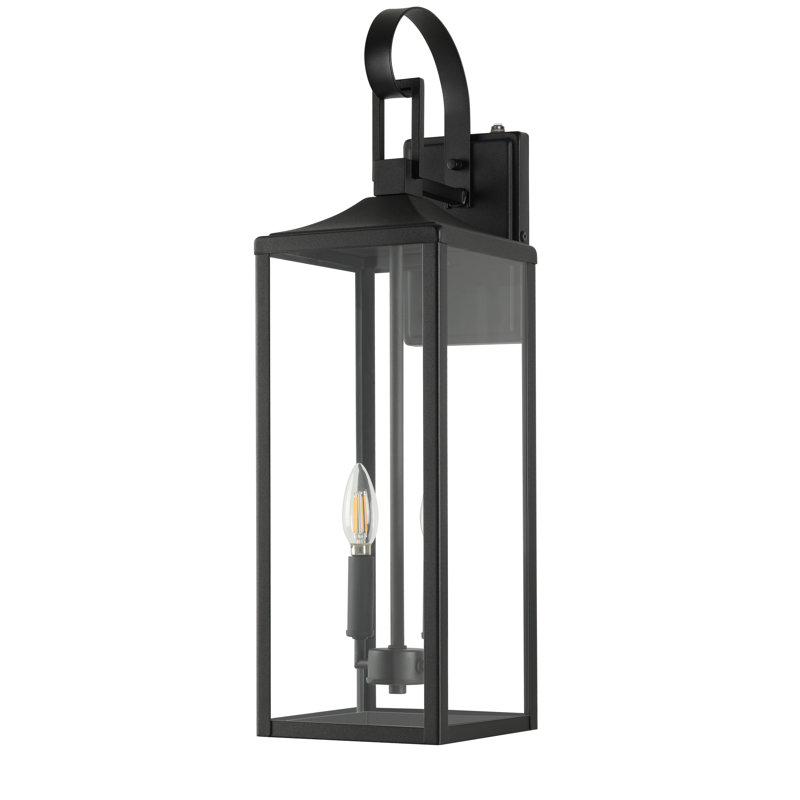 Baltic 25"H Outdoor Wall Light with Dusk to Dawn