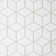 Bedrosians Le Cafe Square 10 in. x 12 in. Matte White Porcelain Mosaic Tile (8.89 sq. ft./Case)