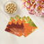 Serviettes de cocktail en satin de coton à feuilles d'automne-122609944