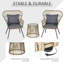 2 - Person Patio Dining Set with Round Table