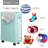 Rolling Laundry Hamper with Handles-720730621-724644373