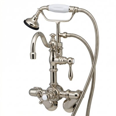 Robinet de baignoire mural thermostatique avec douchette (P1067) par Strom Living
