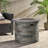 Outdoor 32" Round MgO Propane Fire Pit, Grey Top - 40,000 BTU