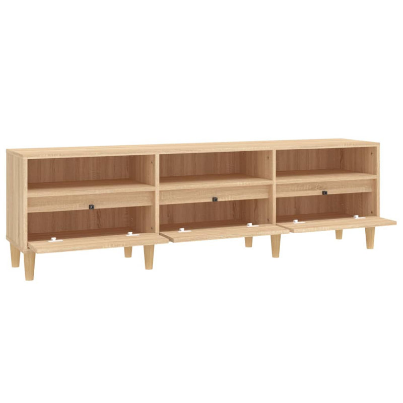 Earle Unfinished TV Stand for TVs up to 32", Sonoma Oak