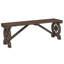 Angelite Solid Wood Outdoor Bench-1471646472