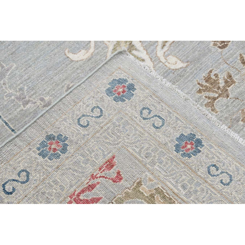 Transitional One-of-a-Kind Rectangle 11'9" x 14'10" Hand Knotted Area Rug