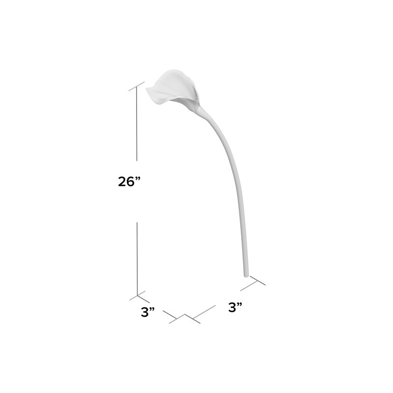 Cauldwell 26" Artificial Calla Lily Stem
