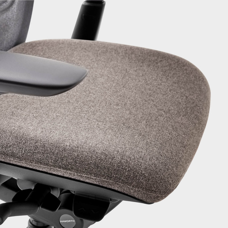 Haworth Zody Mesh Office Chair - Standard Posture With Lumbar Support, Steel