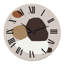 Minimal élémentaire organique et géométrique compostions dans des tons de nature II - horloge murale moderne-59913190