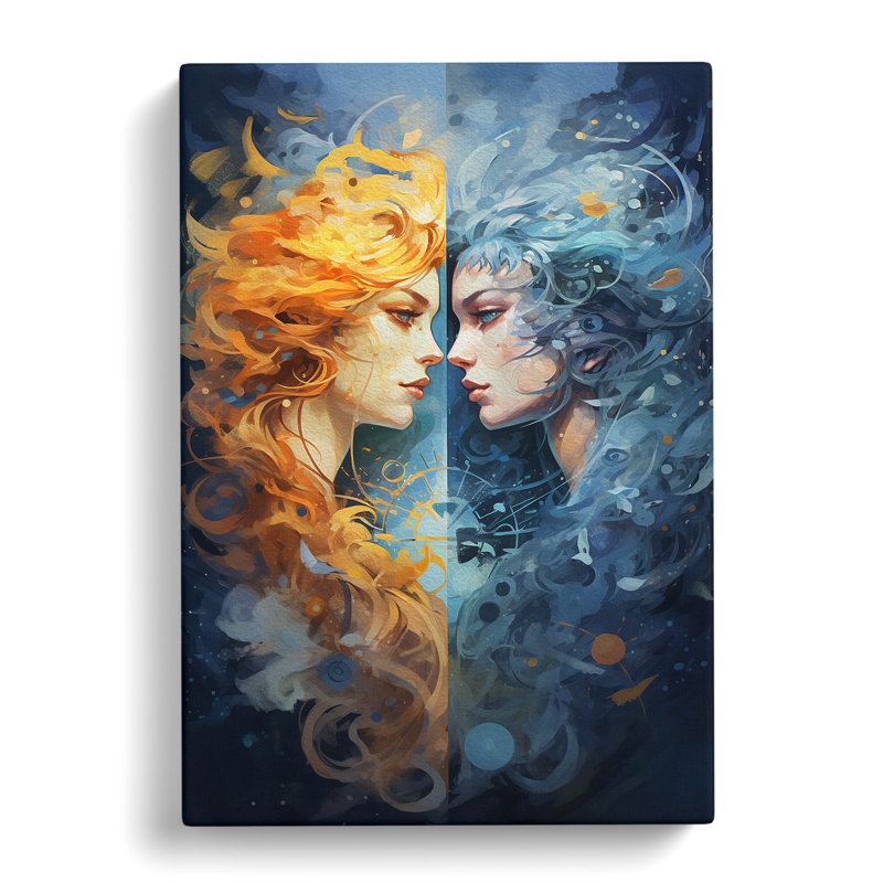 Gemini Zodiac Impressionism - Print