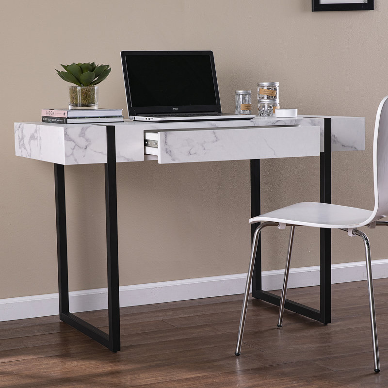 Modern Faux Marble Desk