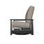 Chaise berçante pivotante cachée en polymère Leeward-98358831-98358832