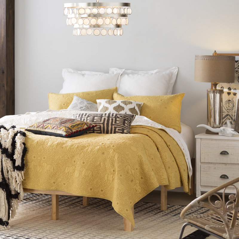 Beige and Black Cotton Reversible Throw Blanket with Fringe