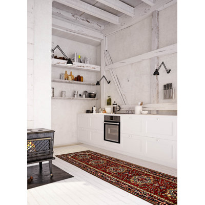Serapi Heritage Red Rug 2'5" x 17'9"