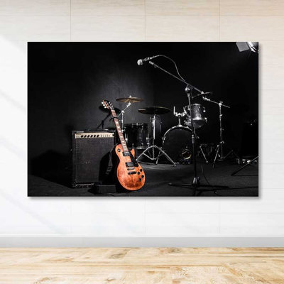 Peinture décorative sur toile