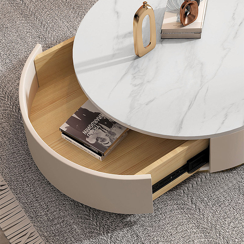 Table basse moderne et luxueuse moderne
