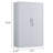 Aspinwall Metal Single Storage Cabinet ( 53.5'' H x 31.5'' W x 15.75'' D)-952828645