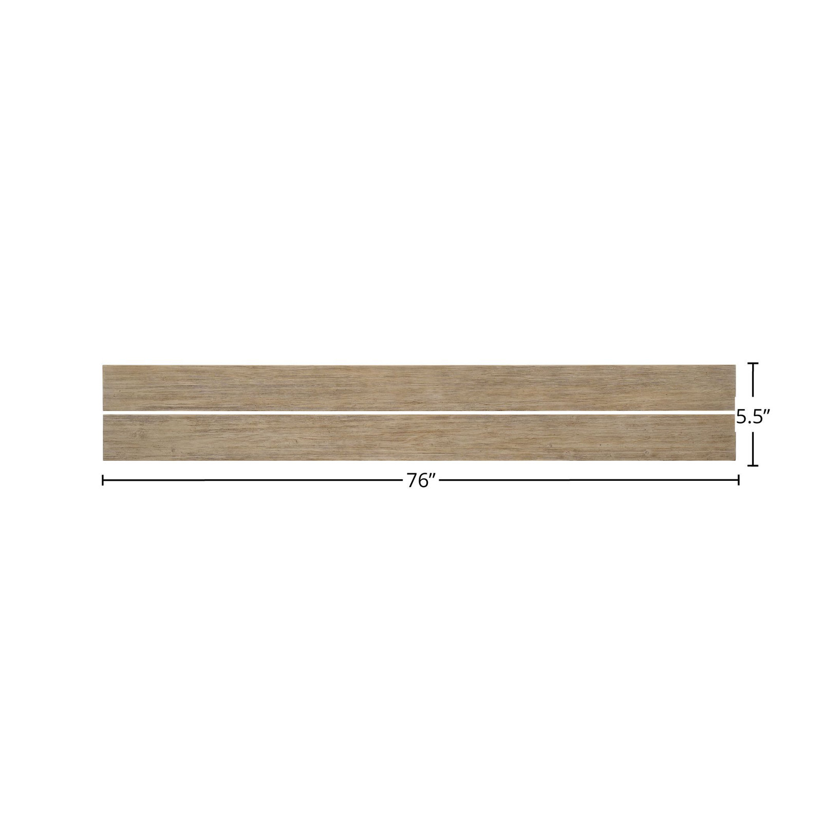 Albie Full Bed Rails, Sandstone