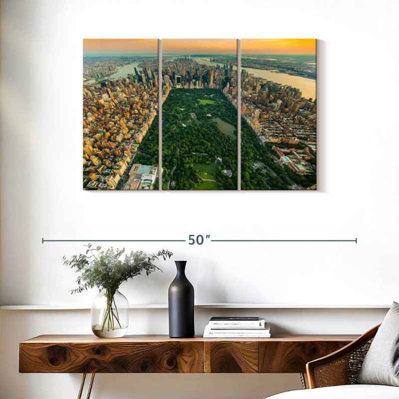 Rorry Central Park Summer Day, 24" H x 38" W