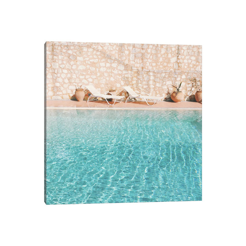 Swimming Pool V by Cassia Beck - Wrapped Canvas Painting, 66.04 cm H x 66.04 cm W