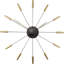 Plug Inn Metal Wall Clock-86638182