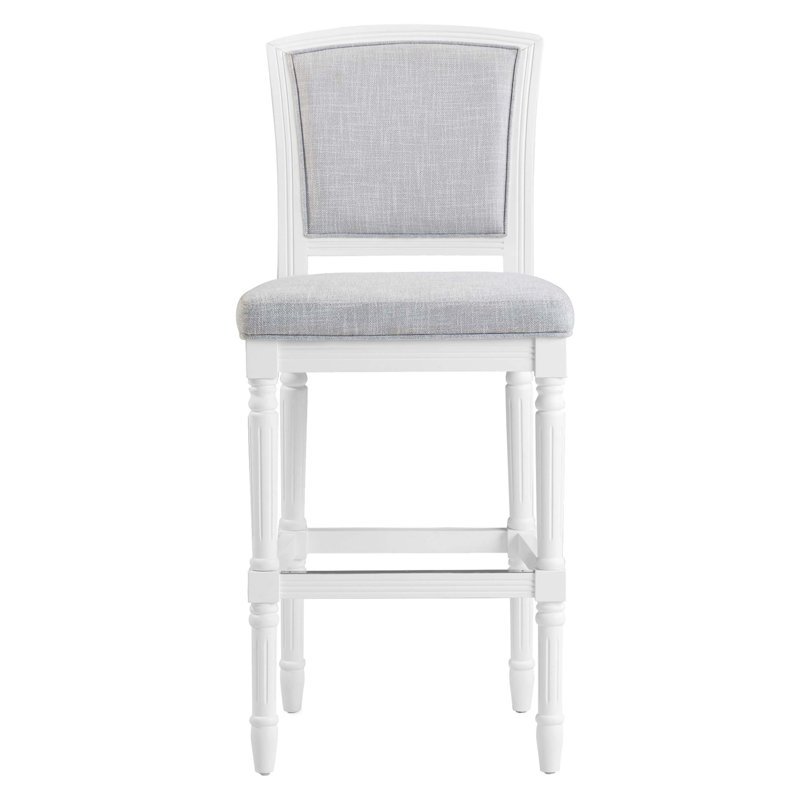 31 po Tabouret de bar avec siège et dossier rembourrés, Bar Stool (31" Seat Height)
