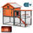 Durable Wood and Iron Chicken Coop-1755778851
