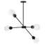 Lustre spoutnik articulé convertible 4 lumières Livie-1833054761
