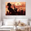 Silhouette de joueur de saxon Abarca-107850215
