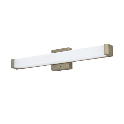 LED vanity light for bathroom LED lighting dimmable 23W 3CCT Gold Finish