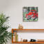  «Big Red Truck 4» par Annie Warren, art mural sur toile, 12 po x 12 po-2114428798