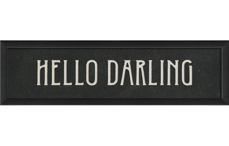 " Hello Darling "