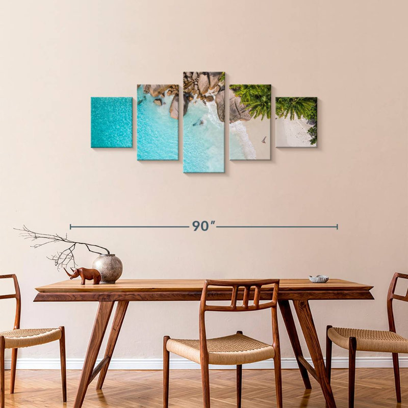 Shark Aydden Seychelles, 34" H x 74" W