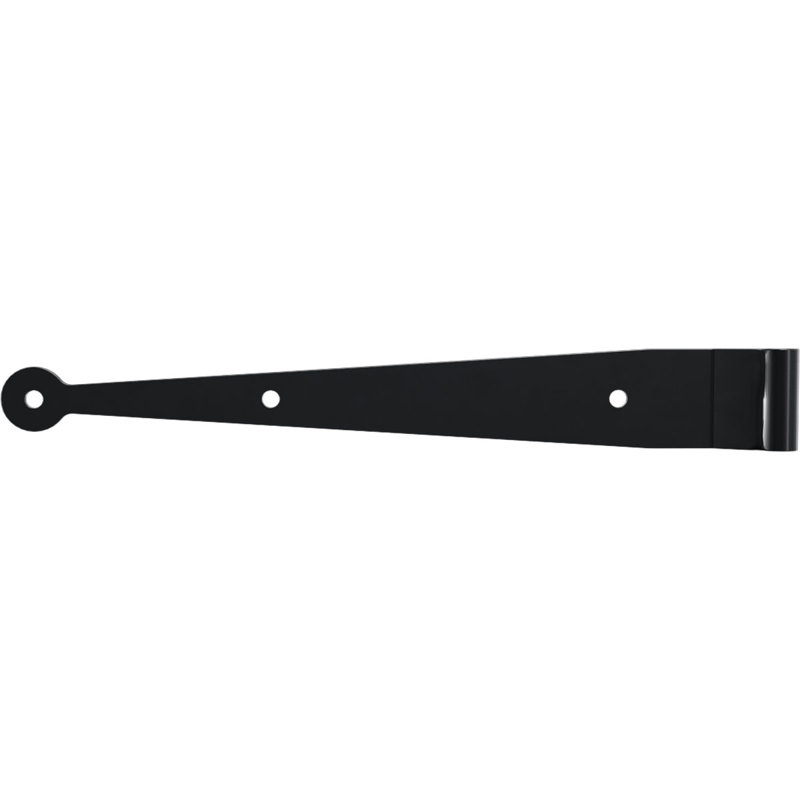 Charnière à sangle SteelTek l 12 po avec ensemble de volets à charnière décalée de 1/2 po, pour les hauteurs de 12 po à 36 po (comprend 2 paires de charnières)