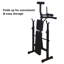 Banc de musculation, banc de pressage avec support à squat et banc de gymnastique olympique