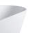 67 Inch Freestanding Solid Surface Soaking Bathtub For Bathroom