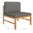 Teak Patio Chair with Cushions-64249910