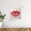 Lux Kiss Burnt Canvas Fashion Print by Oliver Gal-2010855535-2010937980